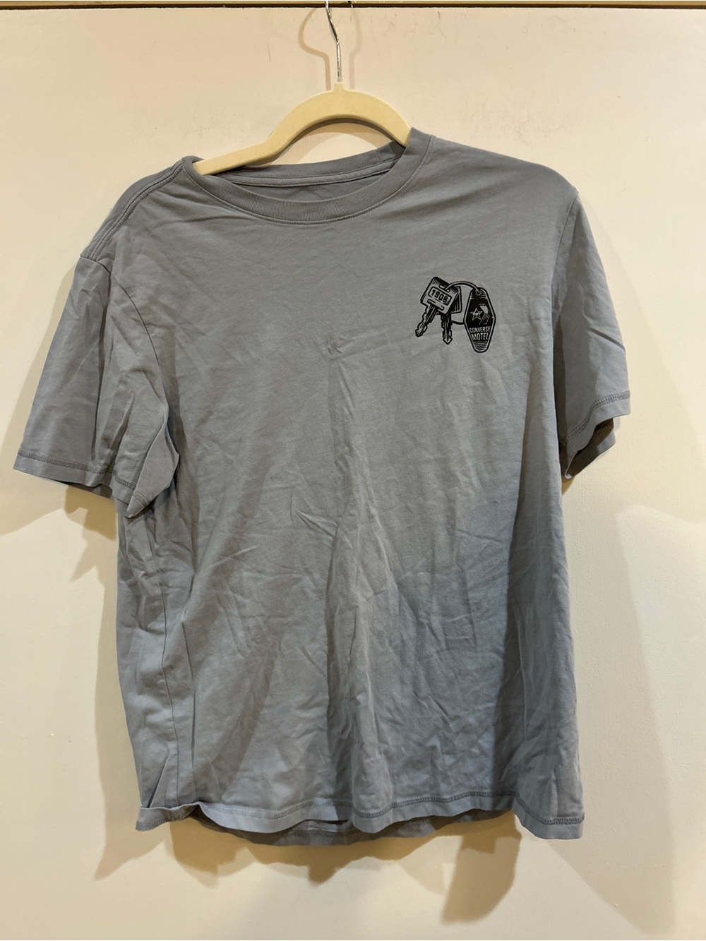 Converse Gray Logo Crewneck Tee - Picture 4 of 4